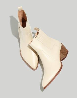 The Western Ankle Boot in Leather