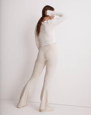 High Waist Barre Flared Legging