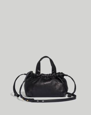 Madewell The Piazza Mini Crossbody Bag In True Black