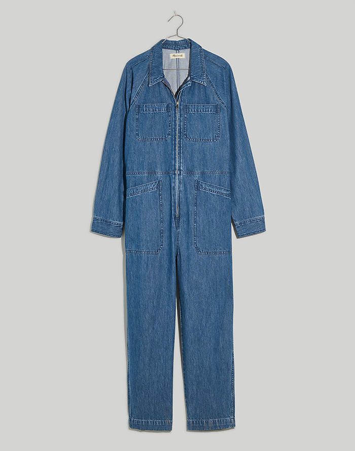 Madewell Stovepipe Overalls in Cosman Wash Size Small