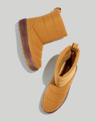 Mw The Toasty Puffer Boot In Toffee