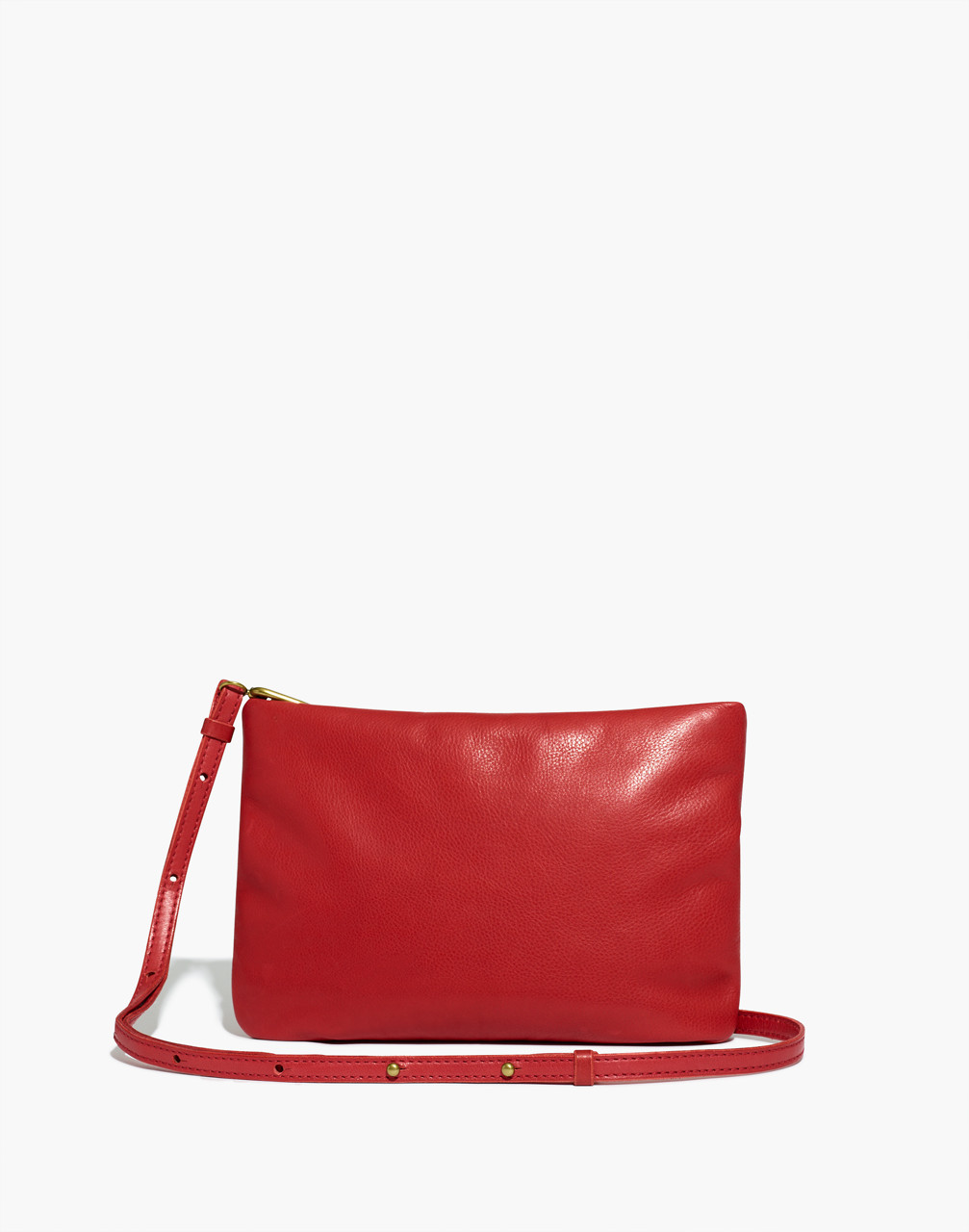 Mw The Puff Crossbody Bag In Red
