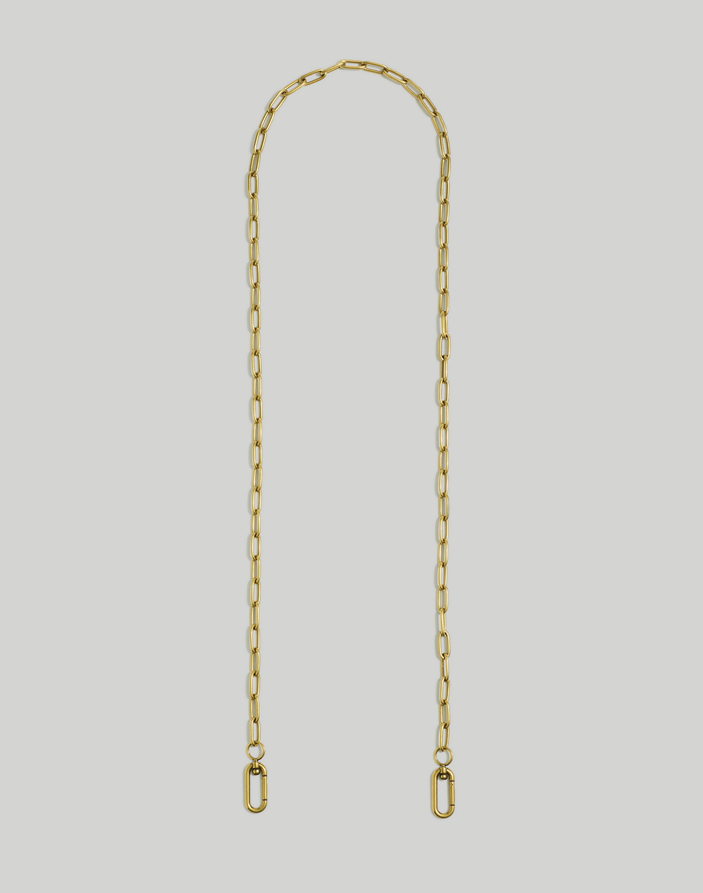 Mw The Crossbody Bag Strap: Chain Edition In Gold