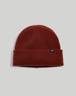 Mw Short Beanie In Dark Merlot