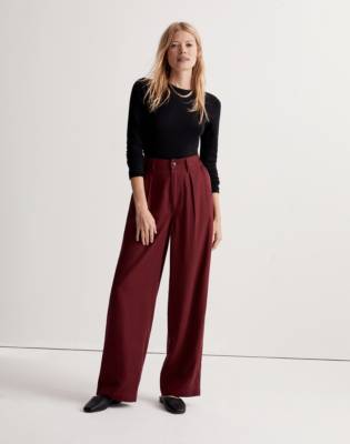 Drapeweave Neale Straight-Leg Pants