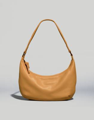 Mw The Piazza Small Slouch Shoulder Bag In Timber Beam