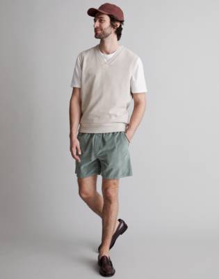 Mw 5 1/2&quot; Corduroy Everywear Shorts In Frosted Cypress