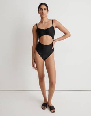 Cinched Cutout One-Piece Swimsuit