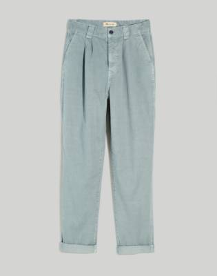Mw Garment-dyed Tapered Chino Pants In Overcast