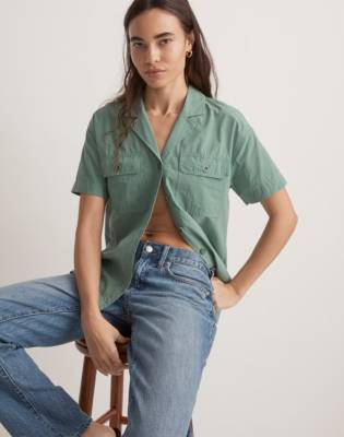 Signature Poplin Camp Shirt