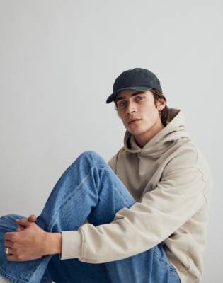 Mw The Bedford Hoodie Sweatshirt In Bleached Canvas