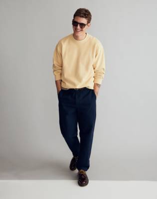 Mw The Bedford Crewneck Sweatshirt In Chamomile