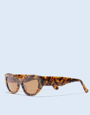 Madewell Demmera Sunglasses In Tort Multi