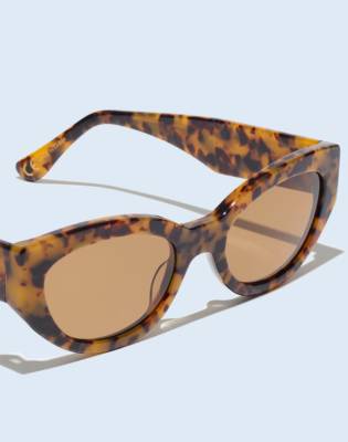 Madewell Demmera Sunglasses In Tort Multi