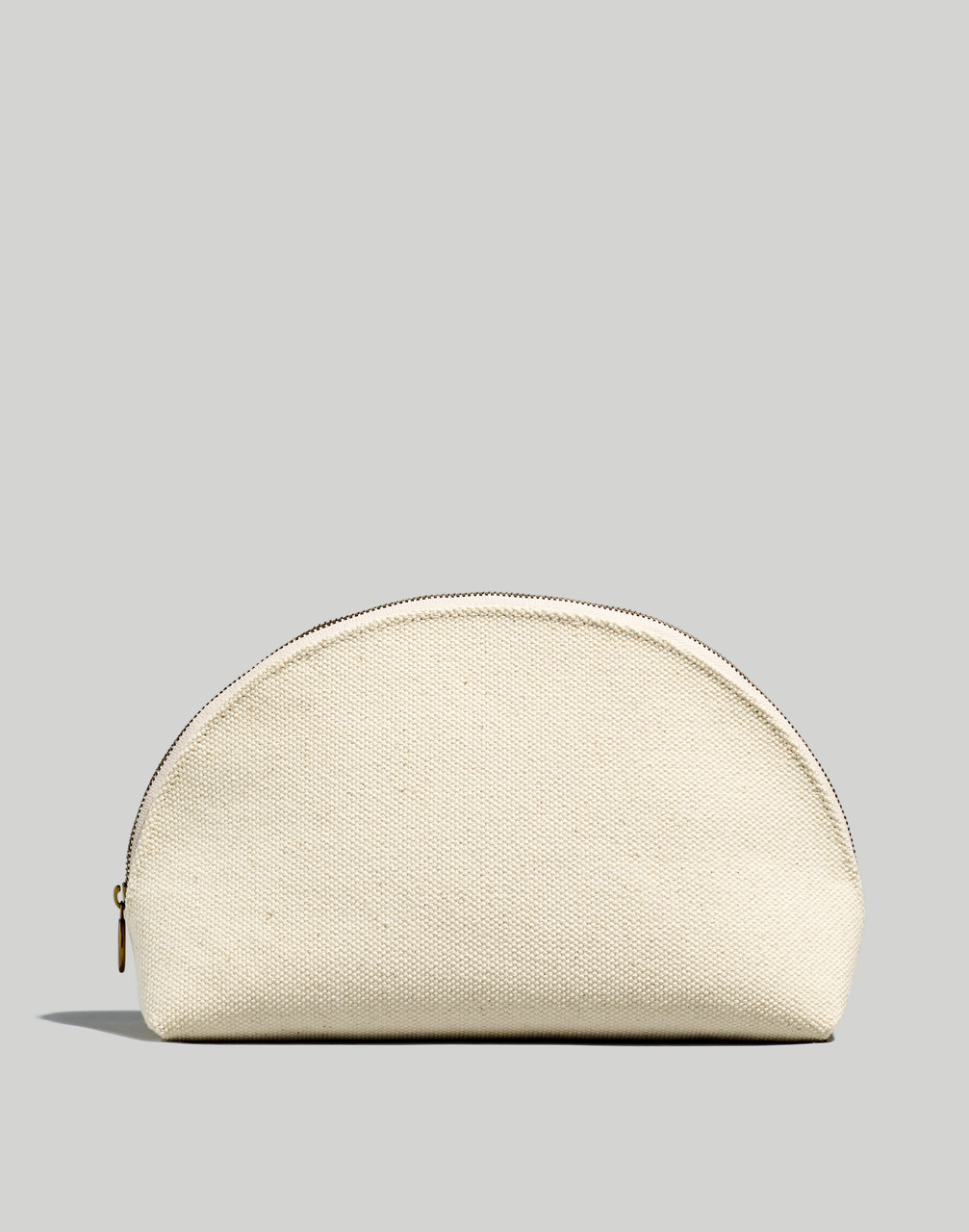 Mw The Large Canvas Makeup Pouch In Neutrals