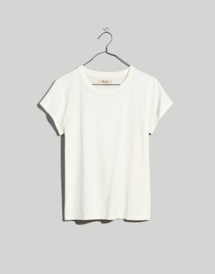 Mw Softfade Cotton Perfect Vintage Tee In Lighthouse
