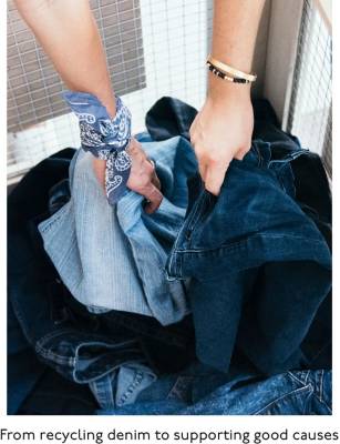 madewell recycle old jeans